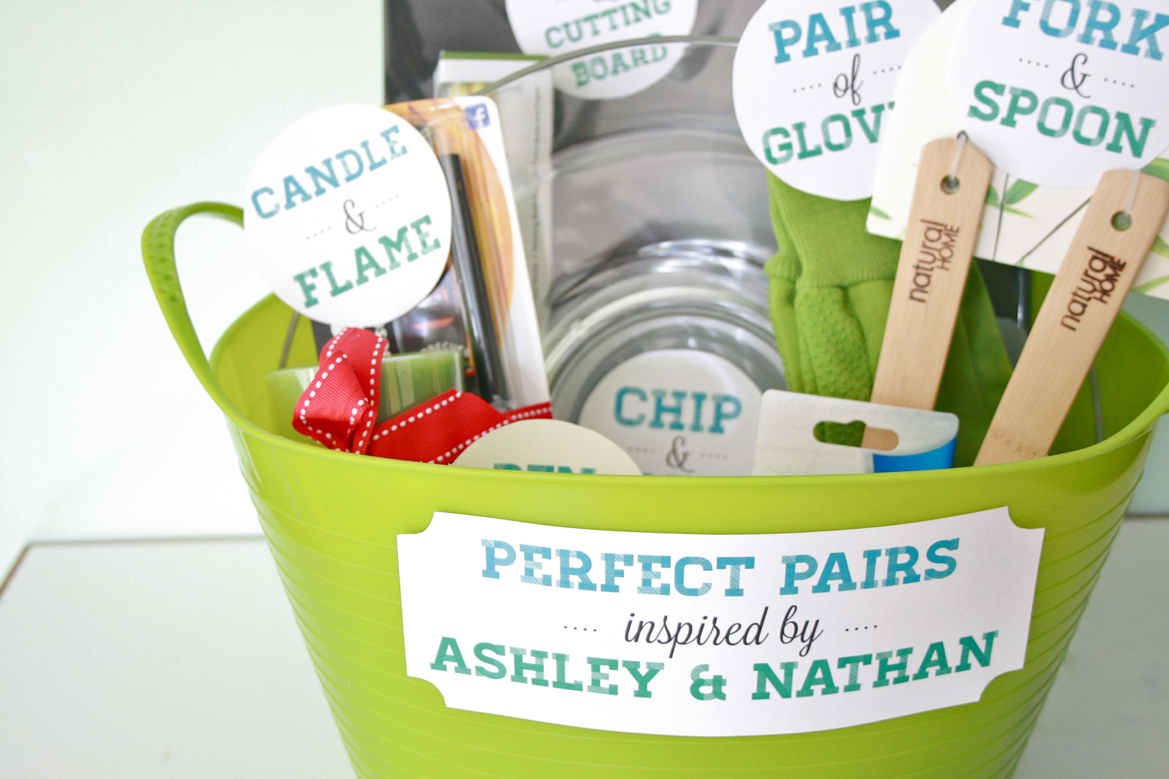 DIY “Perfect Pairs” Bridal Shower Gift » Dream Green DIY