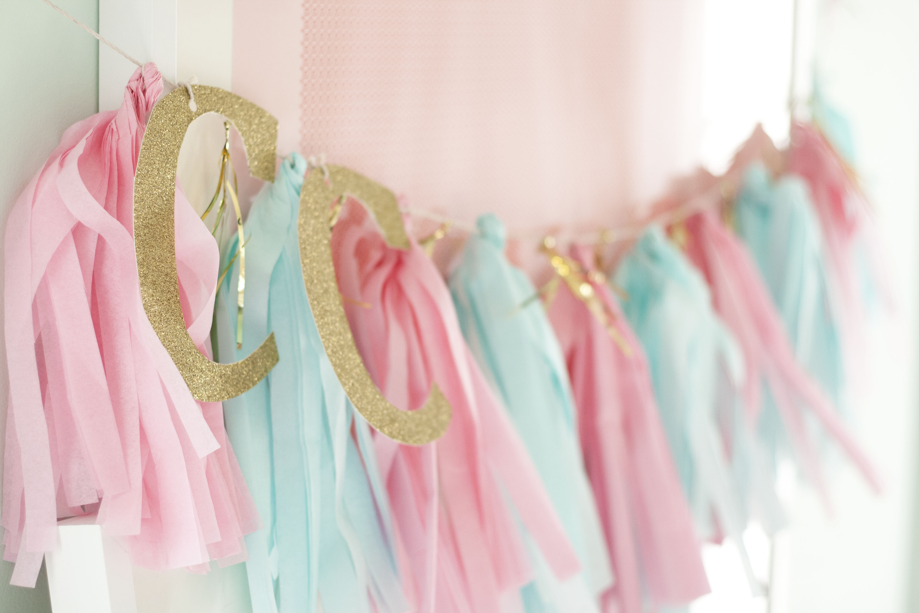 Easy as DIY Tassel Garland Dream Green DIY