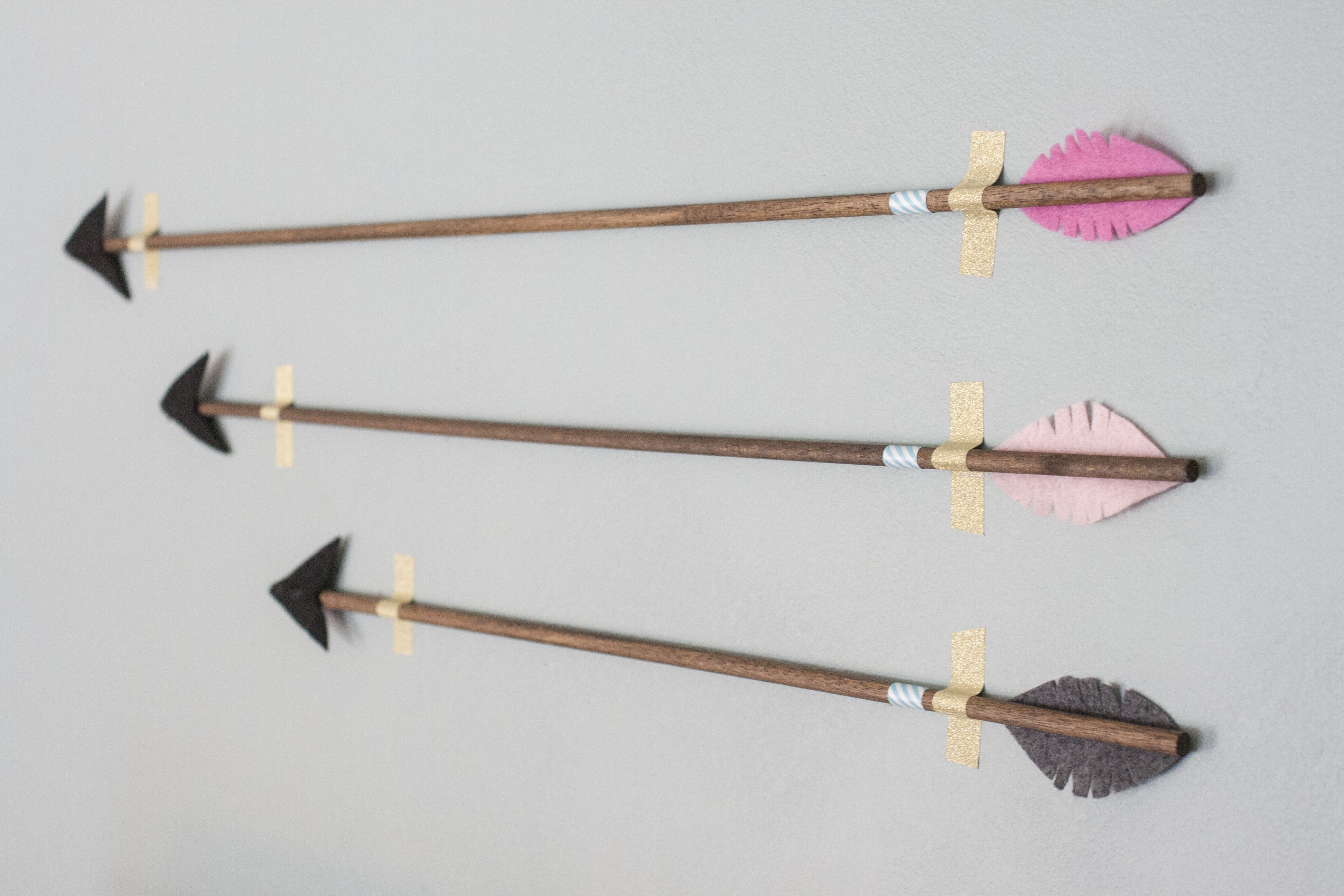 Arrow Wall Art this week on ehow: diy felt arrow wall art - dream green diy Arrow Wall Art this week on ehow: diy felt arrow wall art - dream green diy