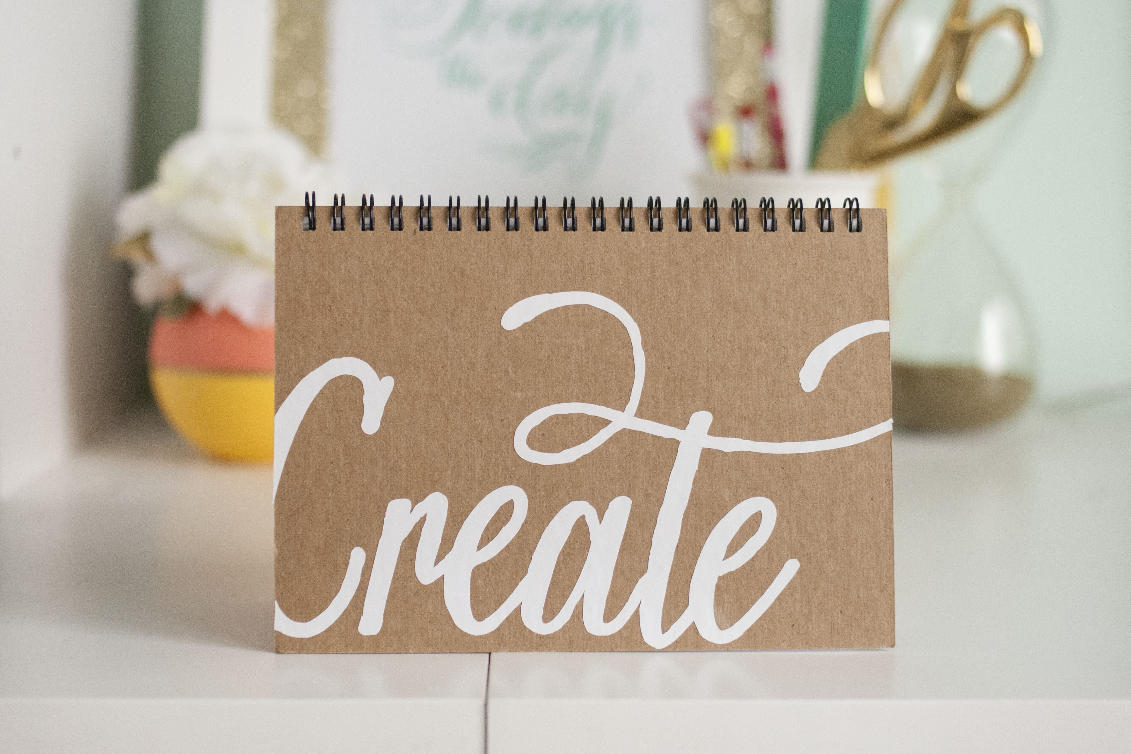 My Cricut Office Makeover Dream Green DIY