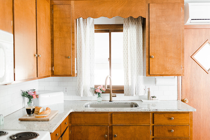 our budget friendly mid-century kitchen makeover - dream green diy our budget friendly mid-century kitchen makeover - dream green diy
