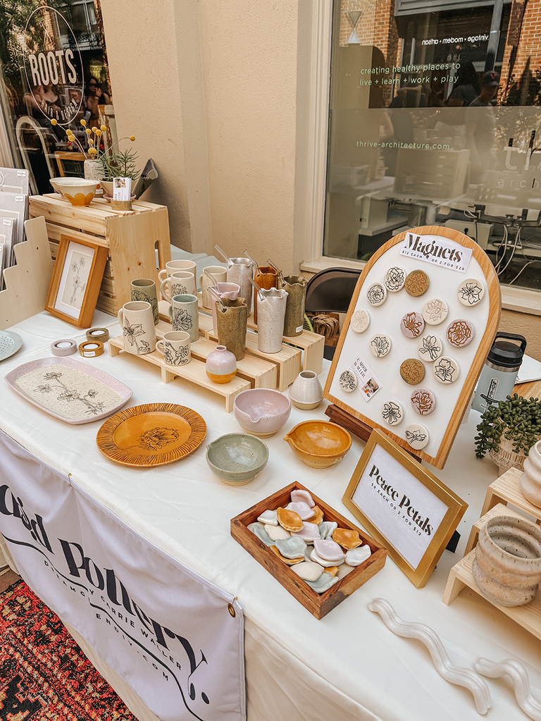 Art Market Booth Styling Tips