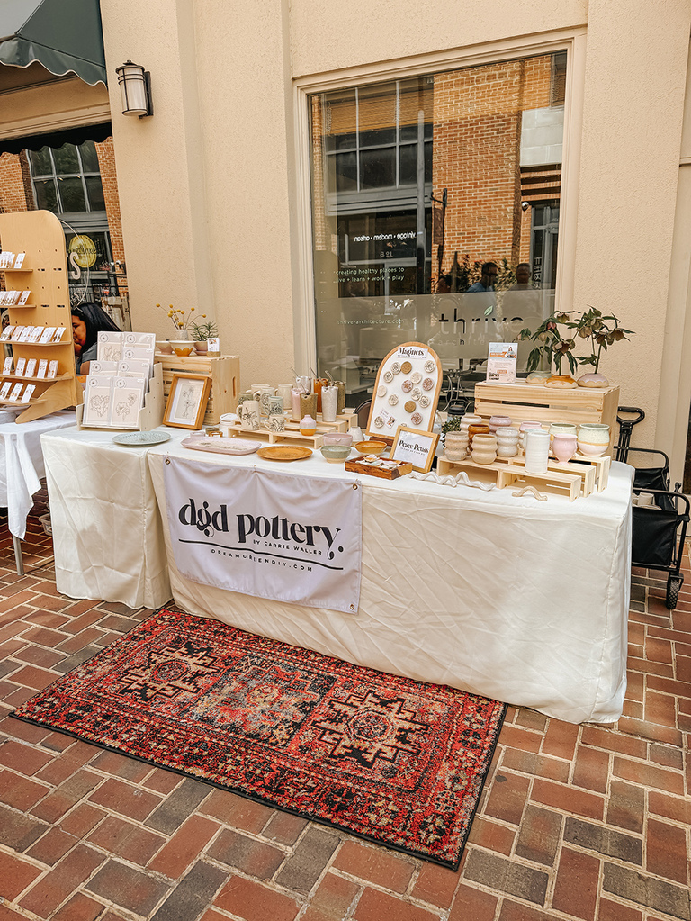 DIY Beginner Art Market Booth Styling Tips