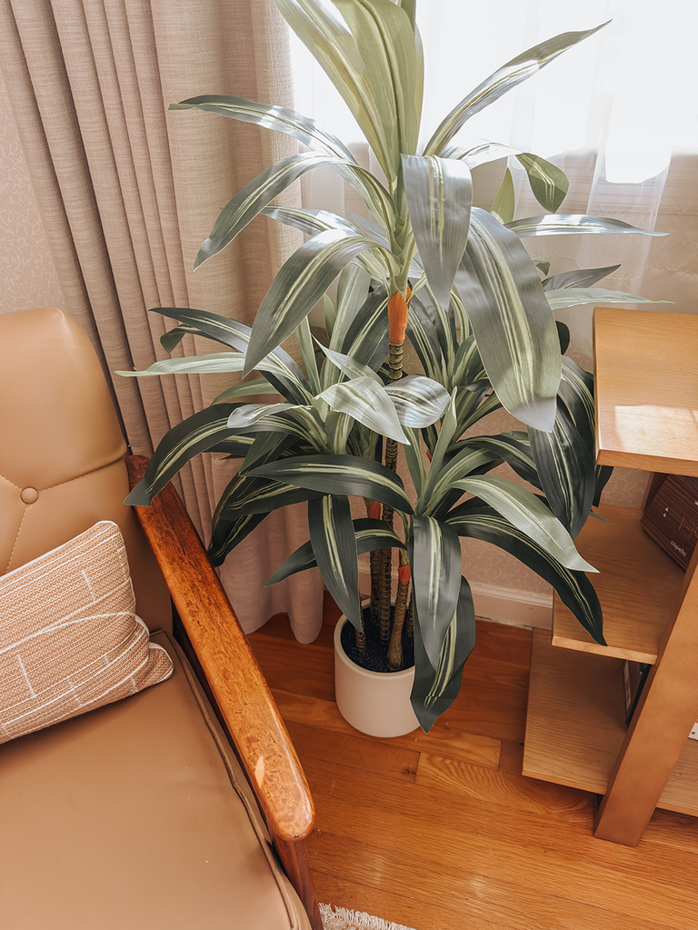 Two Believable Faux Floor Plants To Consider