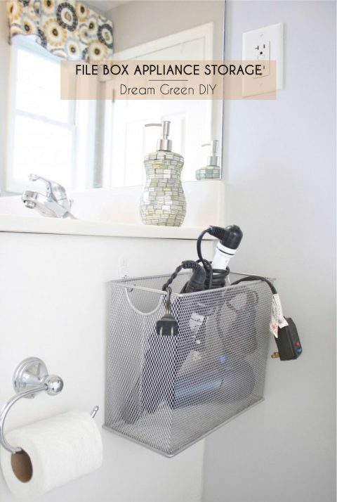 12 Incredible Bathroom Hair Dryer Organizer For 2023