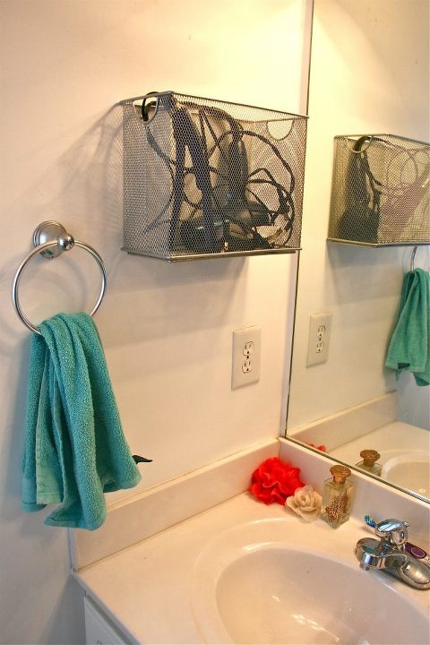 File Box Bathroom Appliance Storage - Dream Green DIY