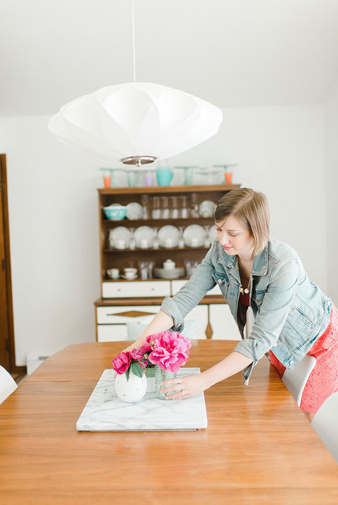 Mid-Century Modern Home Tour | dreamgreendiy.com + @glitterguide (Photos by @photopesce)