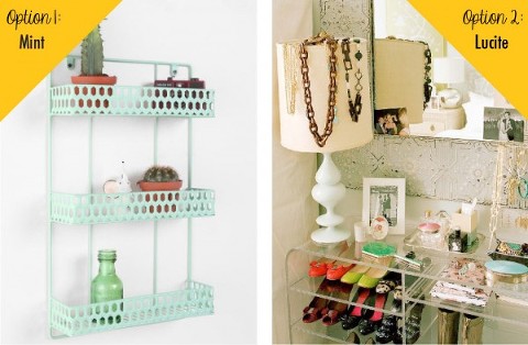 Mint or Lucite