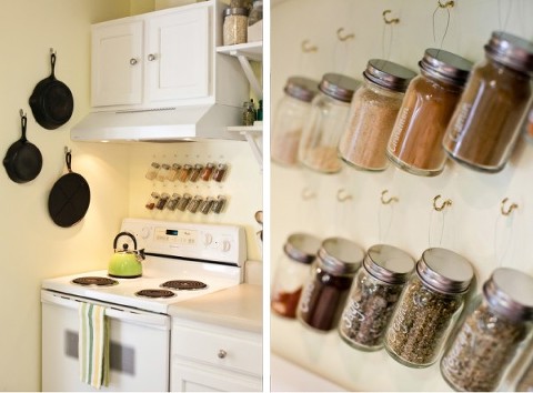 DIY Spice Jar Storage - Dream Green DIY
