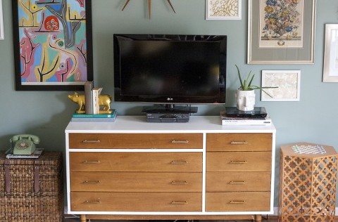 Two Tone Dresser - Dream Green DIY