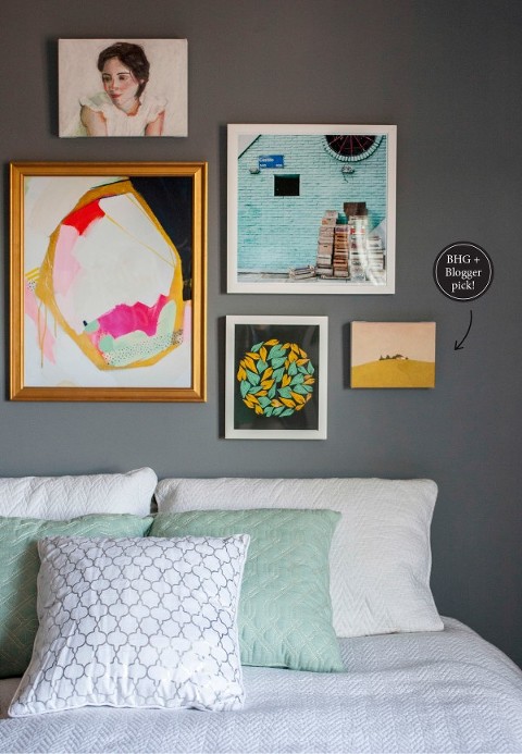 6 Ways To Style Framed Art - Dream Green DIY