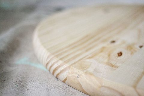 DIY Two-Tone Scarf Stand