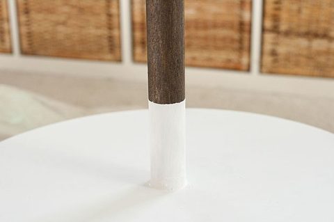 DIY Two-Tone Scarf Stand