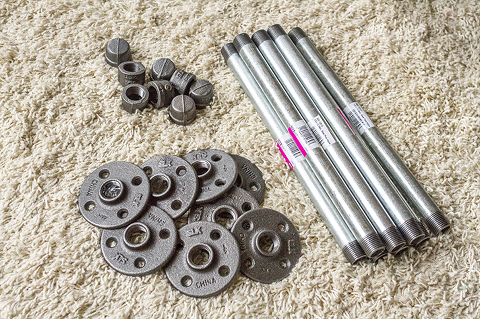 DIY Industrial Built-In Shelving | Dream Green DIY