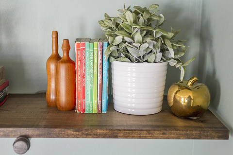 DIY Industrial Built-In Shelving | Dream Green DIY