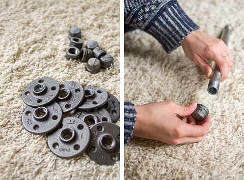 DIY Industrial Built-In Shelving | Dream Green DIY