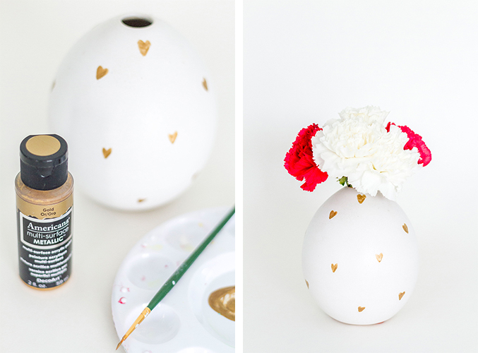 DIY West Elm Heart Vase Hack | Dream Green DIY