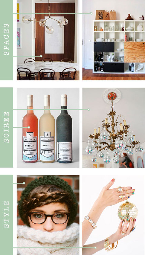 Spaces + Soirée + Style: Glass | Dream Green DIY