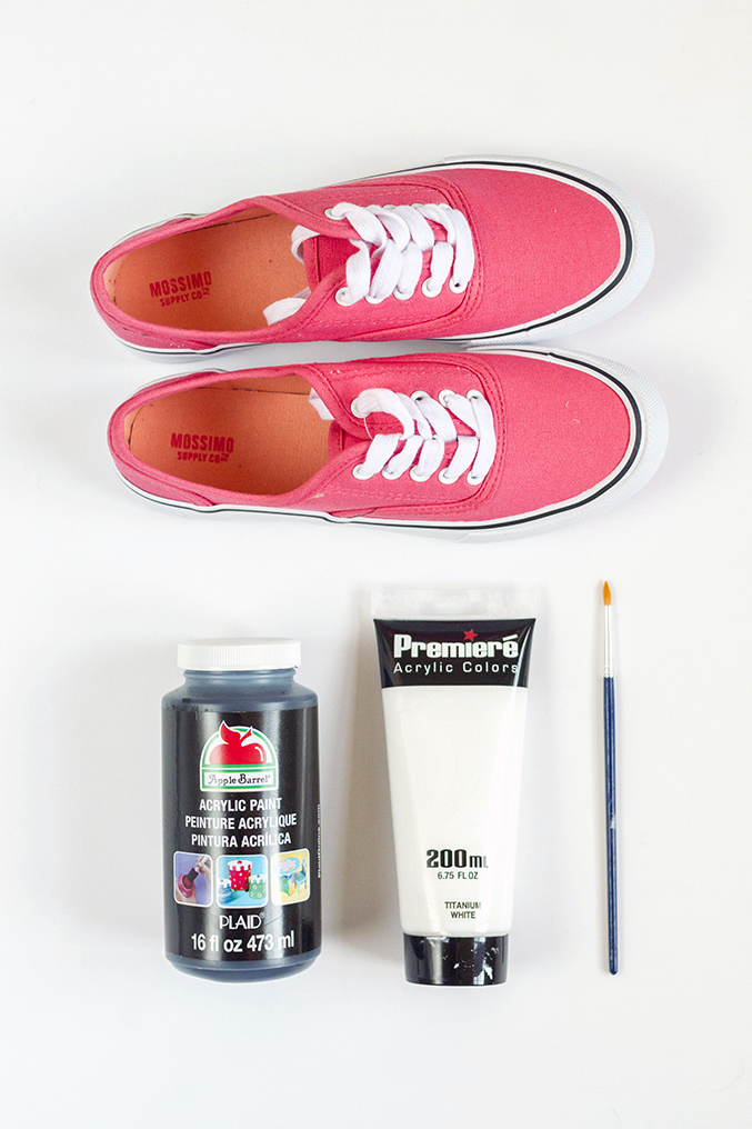 DIY Painted Leopard Print Shoes | Dream Green DIY