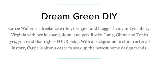 Dream Green DIY + Darby Smart