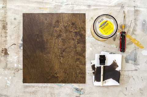 Painted DIY Clipboard Wall Frame | Dream Green DIY