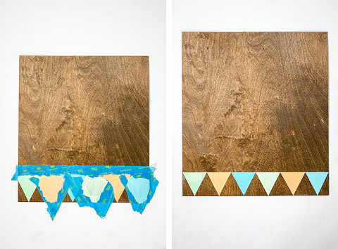 Painted DIY Clipboard Wall Frame | Dream Green DIY