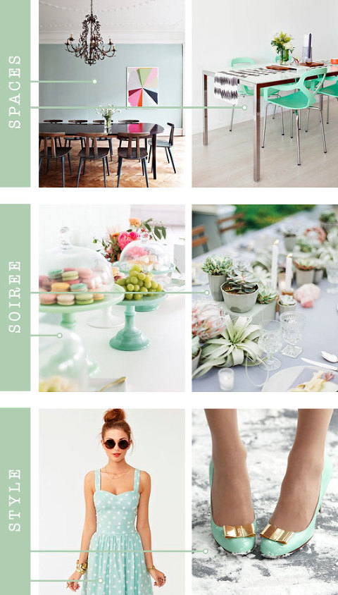 Mint Color Inspiration | Dream Green DIY