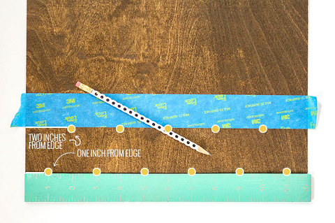 Painted DIY Clipboard Wall Frame | Dream Green DIY