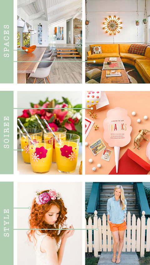 Tangerine Color Inspiration | Dream Green DIY