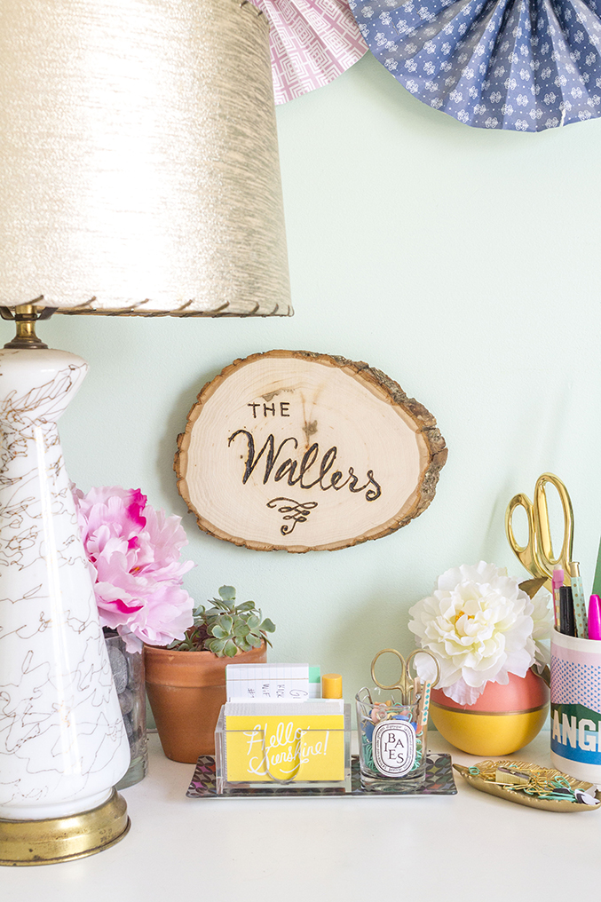 DIY Custom Wood Burned Sign | Dream Green DIY + @ehow