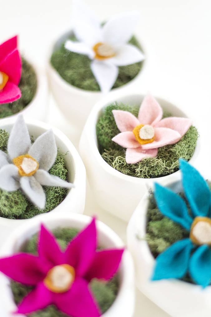 DIY Felt Flowers | Dream Green DIY