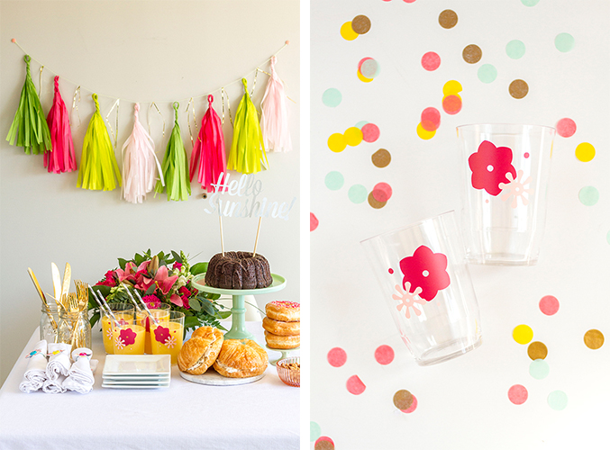 How To Throw A DIY Luncheon Party | Dream Green DIY + @glitterguide