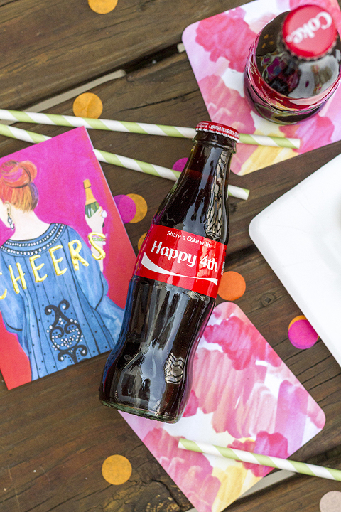 Three Tips For Hosting A Modern Fourth Of July Celebration | Dream Green DIY + Coca-Cola