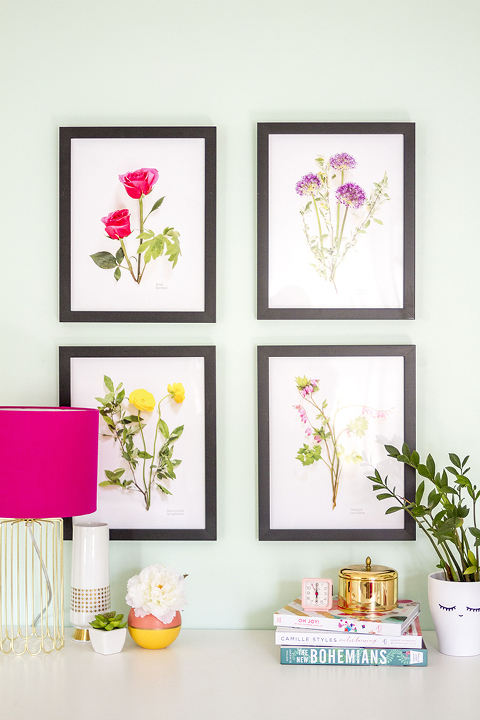 Printable Live Botanical Artwork | Dream Green DIY