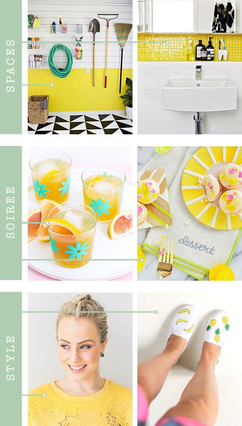 Yellow Inspiration For Your Home & Life | Dream Green DIY