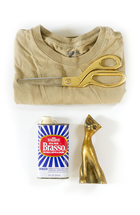 How To Clean And Polish Thrifted Brass | Dream Green DIY