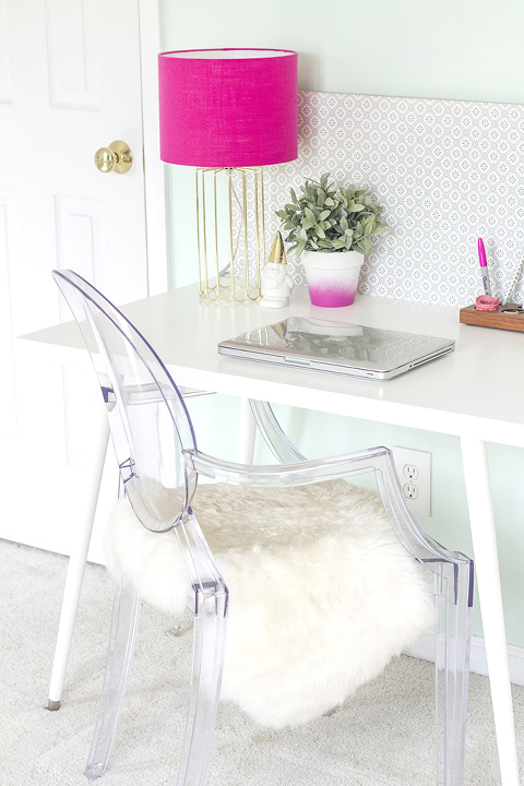 DIY Mid-Century Style IKEA Desk Hack | Dream Green DIY