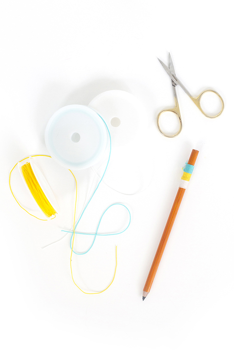 How To Add 3 DIY Embellishments To Plain Pencils | Dream Green DIY