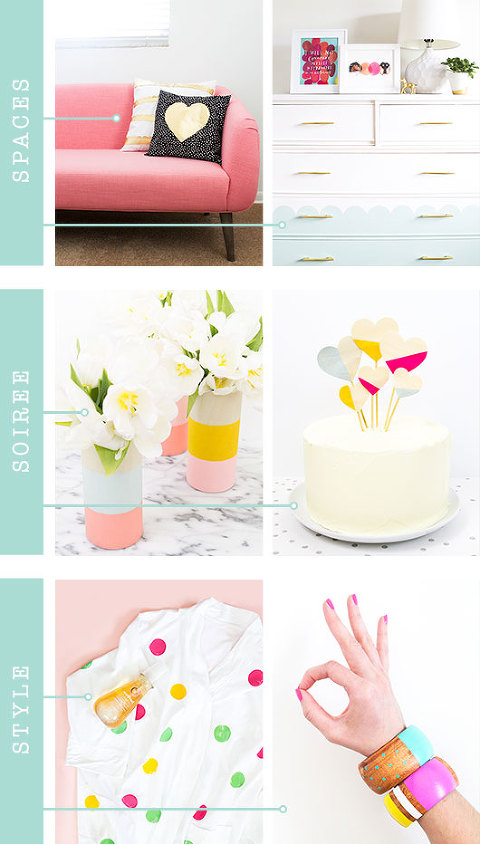 DIY Inspiration From The Blog, Sarah Hearts | Dream Green DIY