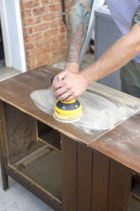 Retro Record Cabinet New Life With Paint