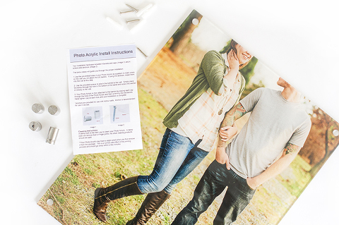 How To Print Family Portraits With Modern Flair | Dream Green DIY