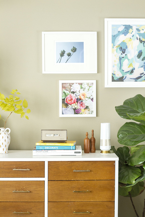 How To Style A Dresser Or Console Cabinet | Dream Green DIY + @pinholepress