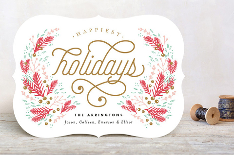 6 Retro Holiday Cards To Suit Your Mid-Century Style | Dream Green DIY