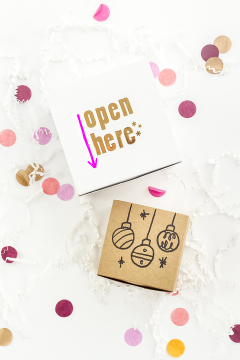 10-Minute DIY Doodle Gift Boxes | Dream Green DIY