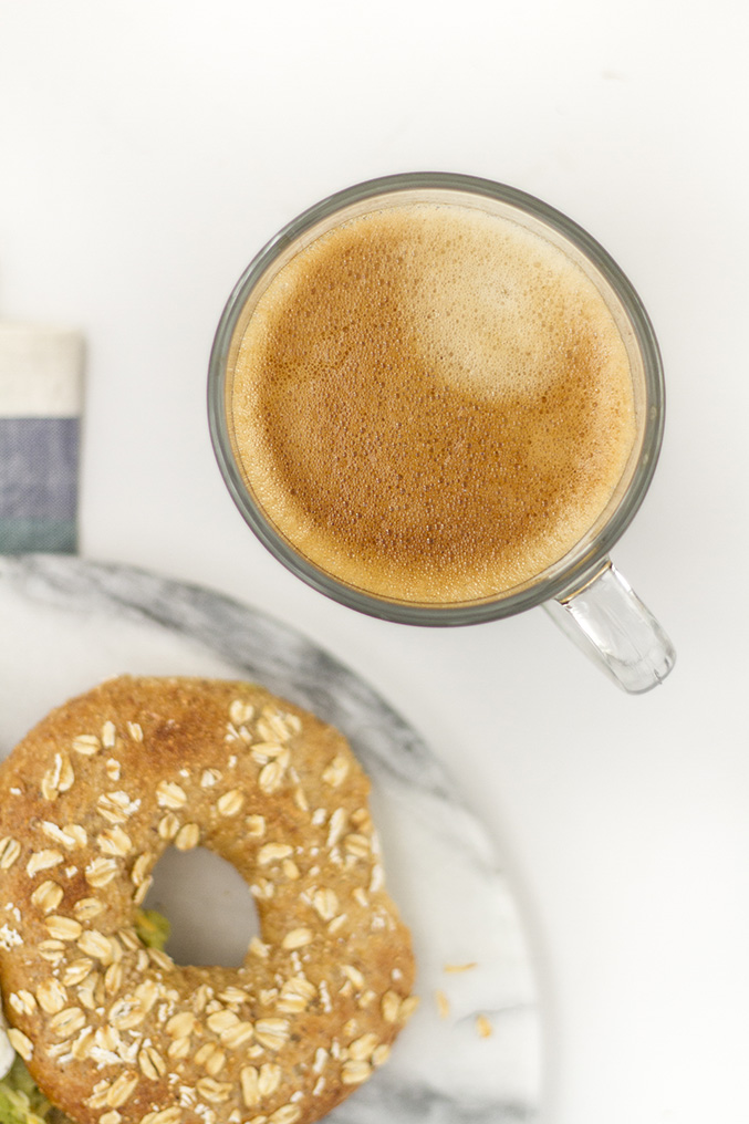 Southwestern Poached Egg Bagel Recipe | Dream Green DIY