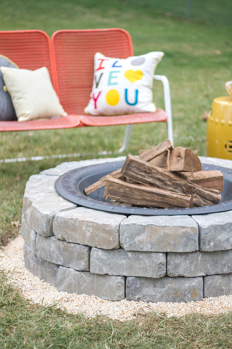 How To Make A DIY Built-In Flagstone Fire Pit | Dream Green DIY & @ehow