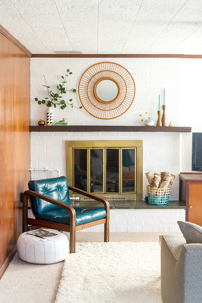 How To Paint Brick Bright White | dreamgreendiy.com + @ehow