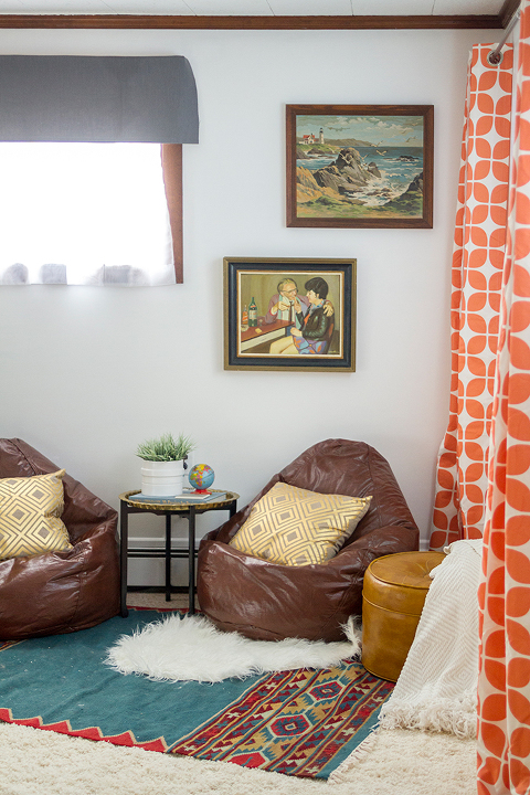 How To Create A Bohemian Movie Lounge | dreamgreendiy.com + @ehow + @wayfair