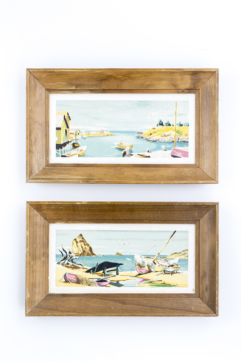 Thrifting For Vintage Artwork | dreamgreendiy.com