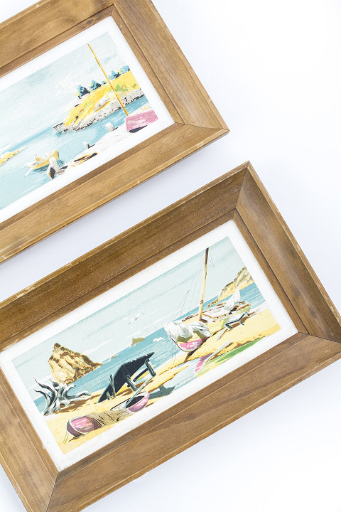 Thrifting For Vintage Artwork | dreamgreendiy.com